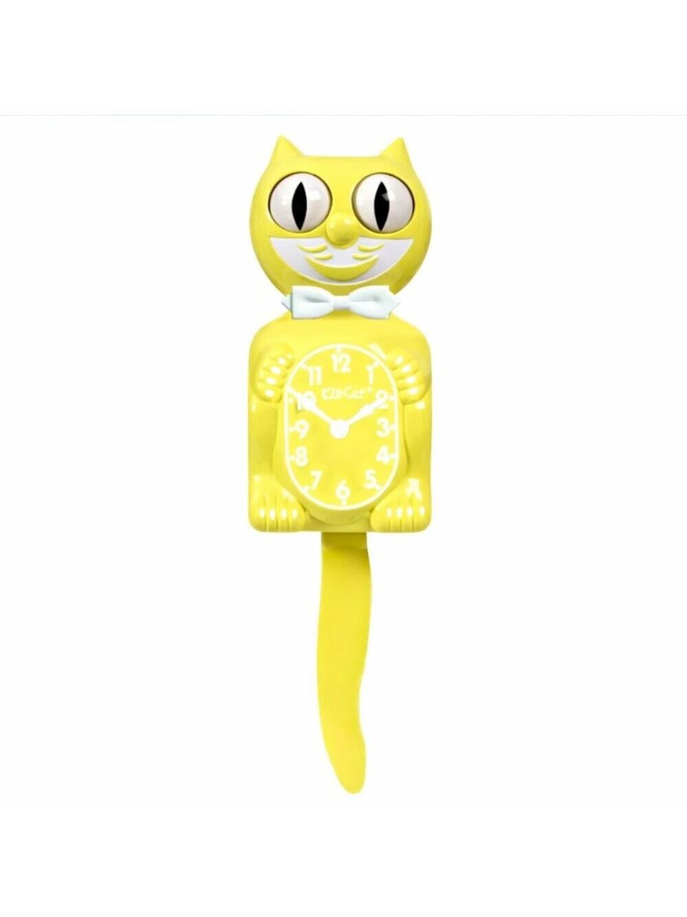 Spring Daffodil yellow Kit-Cat Klock Clock
